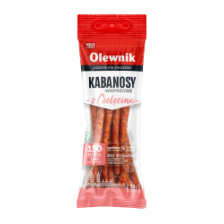 OLEWNIK KABANOSY WIEPRZOWE Z CIELECINA 105G