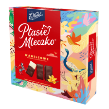 WEDEL PTASIE MLECZKO® O SMAKU WANILIOWYM 340G WEDEL PTASIE MLECZKO® O SMAKU WANILIOWYM 340G