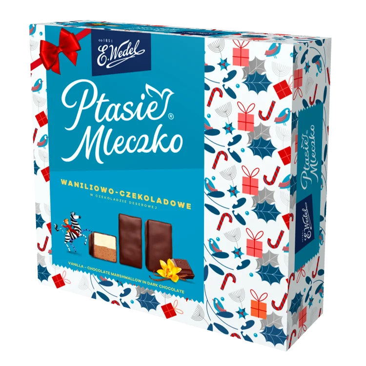 Wedel Ptasie Mleczko Waniliowo-Czekoladowe 340 g Wedel Ptasie Mleczko Waniliowo-Czekoladowe 340 g