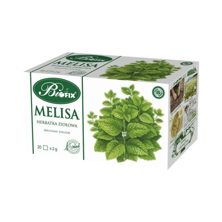 BIOFIX Melisa - Herbata ziołowa ekspresowa 20 x 2g BIOFIX Melisa - Herbata ziołowa ekspresowa 20 x 2g