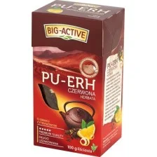 HERBAPOL BIG ACTIVE HERBATA PU-ERH CZERWONA CYTRYNOWA 100G