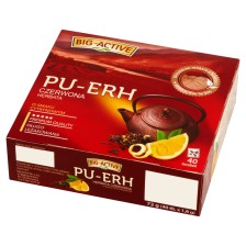 HERBAPOL BIG ACTIVE PU-ERH HERBATA CZERWONA CYTRYNA 72G HERBAPOL BIG ACTIVE PU-ERH HERBATA CZERWONA CYTRYNA 72G