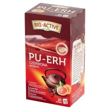 HERBAPOL BIG ACTIVE PU-ERH CZERWONA GREJPFRUT 20G HERBAPOL BIG ACTIVE PU-ERH CZERWONA GREJPFRUT 20G