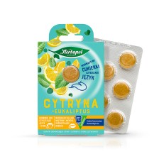 HERBAPOL CUKIERKI CZYSZCZACE JEZYK CYTRYNA EUKALIPTUS 20G HERBAPOL CUKIERKI CZYSZCZACE JEZYK CYTRYNA EUKALIPTUS 20G