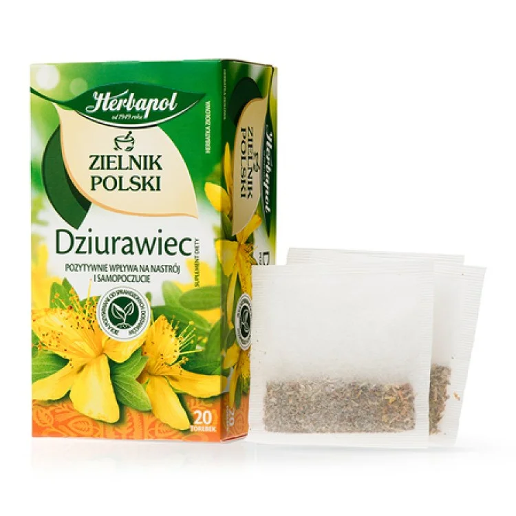 HERBAPOL ZIELNIK POLSKI HERBATA ZIOLOWA DZIURAWIEC 30G HERBAPOL ZIELNIK POLSKI HERBATA ZIOLOWA DZIURAWIEC 30G