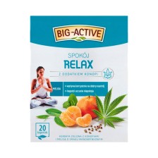 HERBAPOL BIG ACTIVE herbata spokój - relax 20torebek HERBAPOL BIG ACTIVE herbata spokój - relax 20torebek