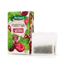 HERBAPOL HERBATA POKRZWA WISNIA 30G HERBAPOL HERBATA POKRZWA WISNIA 30G