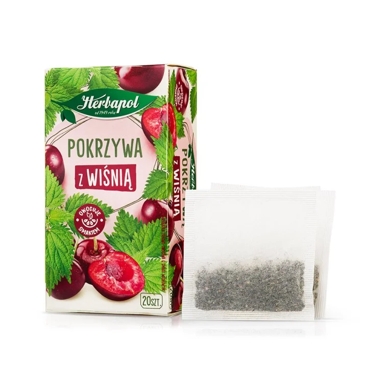 HERBAPOL HERBATA POKRZWA WISNIA 30G HERBAPOL HERBATA POKRZWA WISNIA 30G