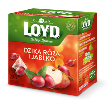 LOYD HERBATKA DZIKA ROZA JABLKO 40 G LOYD HERBATKA DZIKA ROZA JABLKO 40 G