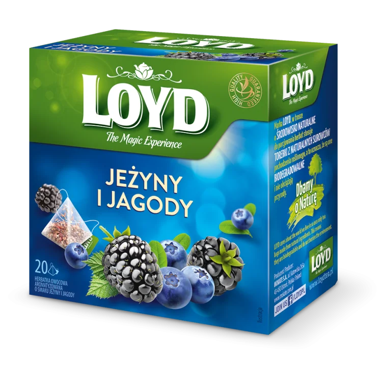 LOYD HERBATKA JEZYNA I JAGODA 40G LOYD HERBATKA JEZYNA I JAGODA 40G