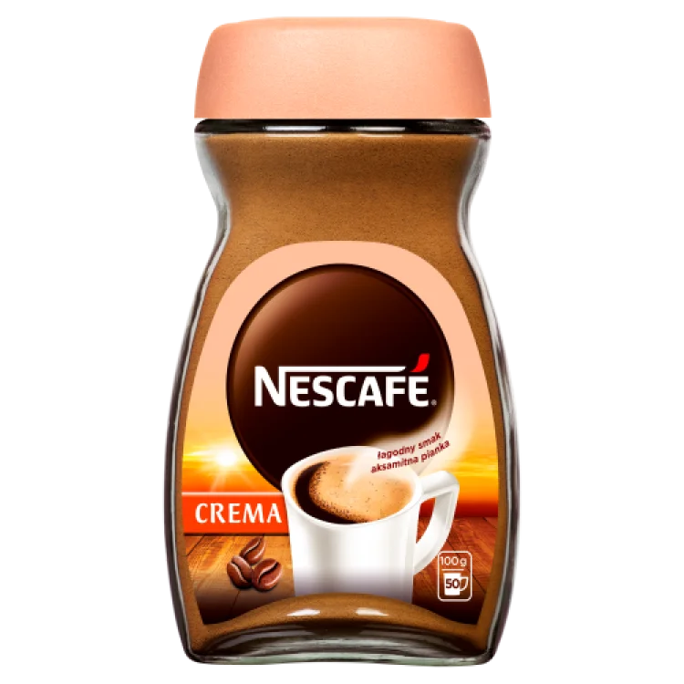 NESCAFE CREME SENSAZIONE KAWA ROZPUSZCZALNA 100G NESCAFE CREME SENSAZIONE KAWA ROZPUSZCZALNA 100G