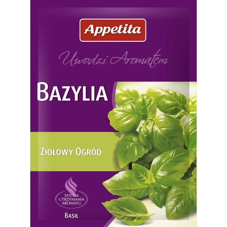 Appetita bazylia suszona 10g Appetita bazylia suszona 10g