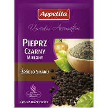 Appetita pieprz czarny mielony 18g Appetita pieprz czarny mielony 18g