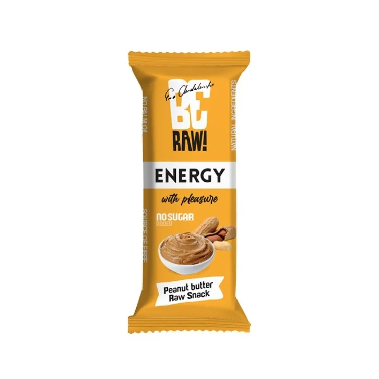 BeRAW ENERGY Raw Snack - krem orzechowy 100% naturalny masło orzechowe i słodkie daktyle 40g BeRAW ENERGY Raw Snack - krem orzechowy 100% naturalny masło orzechowe i słodkie daktyle 40g