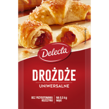 DELECTA drożdże instant 8g DELECTA drożdże instant 8g