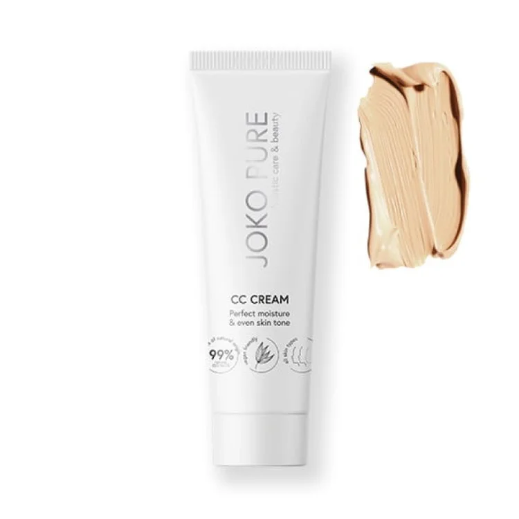JOKO PURE holistyczna pielęgnacja i uroda krem CC #02 30ml JOKO PURE holistyczna pielęgnacja i uroda krem CC #02 30ml