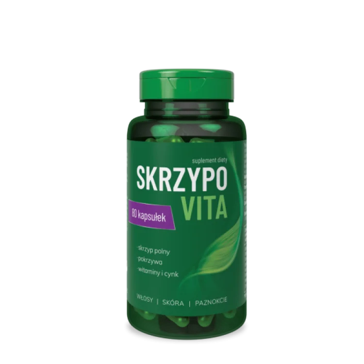 SKRZYPOWITA 80 KAPS. MOCNE WŁOSY SKÓRA PAZNOKCIE SKRZYPOWITA 80 KAPS. MOCNE WŁOSY SKÓRA PAZNOKCIE