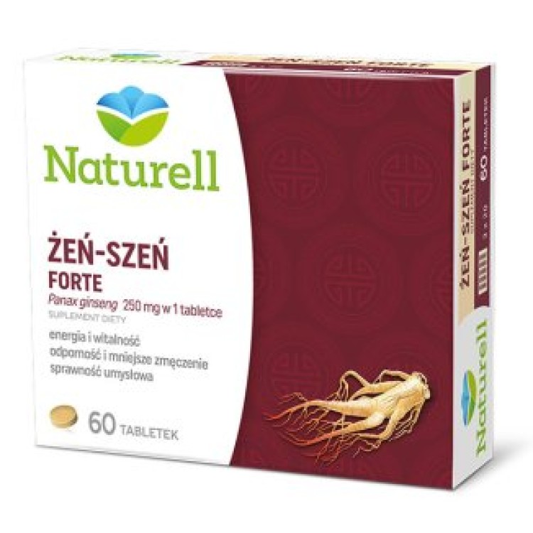 NATUREL ŹEŃ SZEŃ FORTE 250G 60 TABL