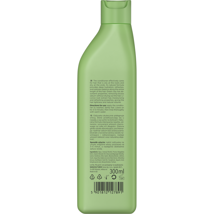 NEBOA DETOX & HYDRATION Naturalna odżywka do włosów 300ml