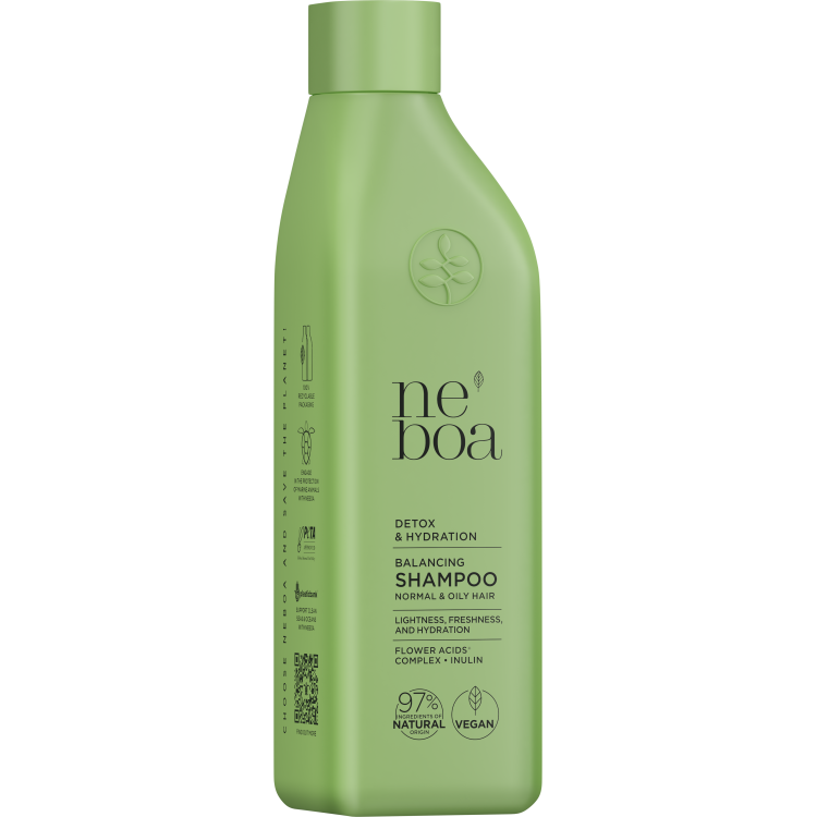 NEBOA DETOX & HYDRATION Naturalny szampon 300ml