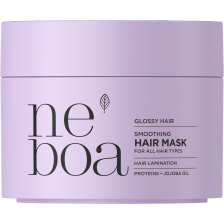 NEBOA GLOSSY HAIR Wygładzająca maska do laminacji włosów 300ml