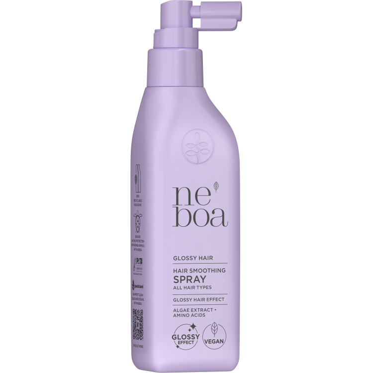 NEBOA GLOSSY HAIR Naturalny spray wygładzający 175ml