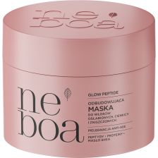 NEBOA GLOW PEPTIDE Maska odbudowująca do włosów osłabionych, cienkich i zniszczonych 300 ml