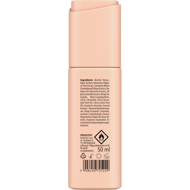 NEBOA SILKY NUDE perfumy do włosów 50 ml