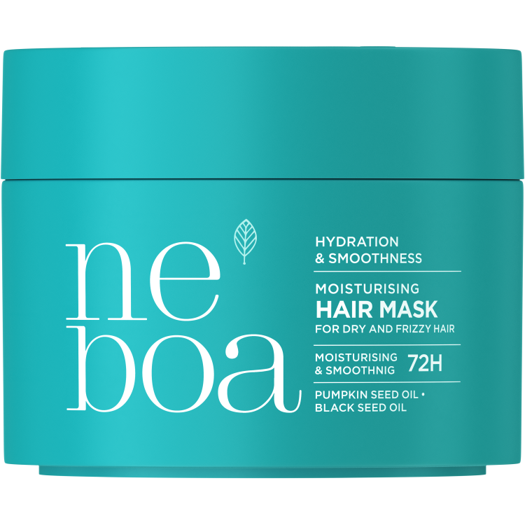 NEBOA HYDRATION & SMOOTHNESS Naturalna maska do włosów 300ml