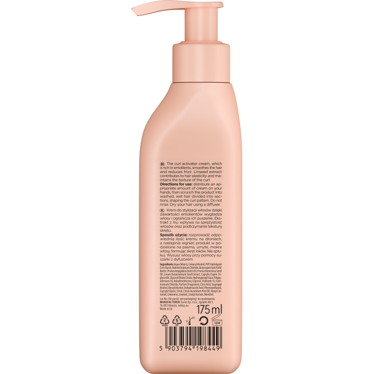 NEBOA JUST CURLY Krem do stylizacji włosów 175ml