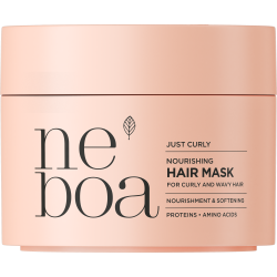 NEBOA JUST CURLY Zmiękczająca maska do włosów kręconych i falowanych 300ml