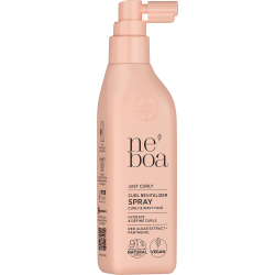 NEBOA JUST CURLY Naturalny spray do reanimacji skrętu 175ml