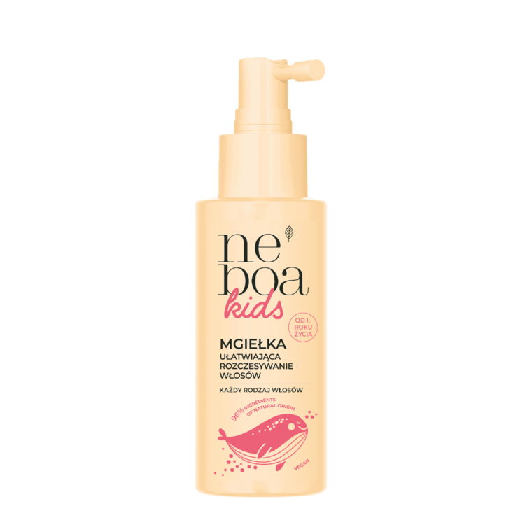NEBOA KIDS Mgiełka ułatwiająca rozczesywanie włosów 100ml NEBOA KIDS Mgiełka ułatwiająca rozczesywanie włosów 100ml