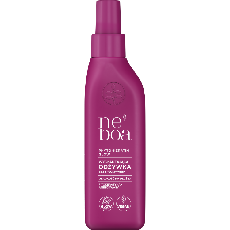 NEBOA PHYTO-KERATIN GLOW Wygładzająca odżywka do włosów w sprayu 175 ml NEBOA PHYTO-KERATIN GLOW Wygładzająca odżywka do włosów w sprayu 175 ml