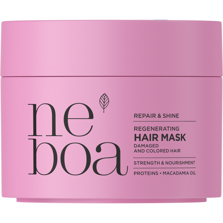 NEBOA REPAIR & SHINE Regenerująca maska do włosów zniszczonych i farbowanych 300ml