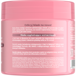 ONLYBIO HAIR IN BALANCE GLOSS Maska wygładzająco-wzmacniająca 280ml ONLYBIO HAIR IN BALANCE GLOSS Maska wygładzająco-wzmacniająca 280ml