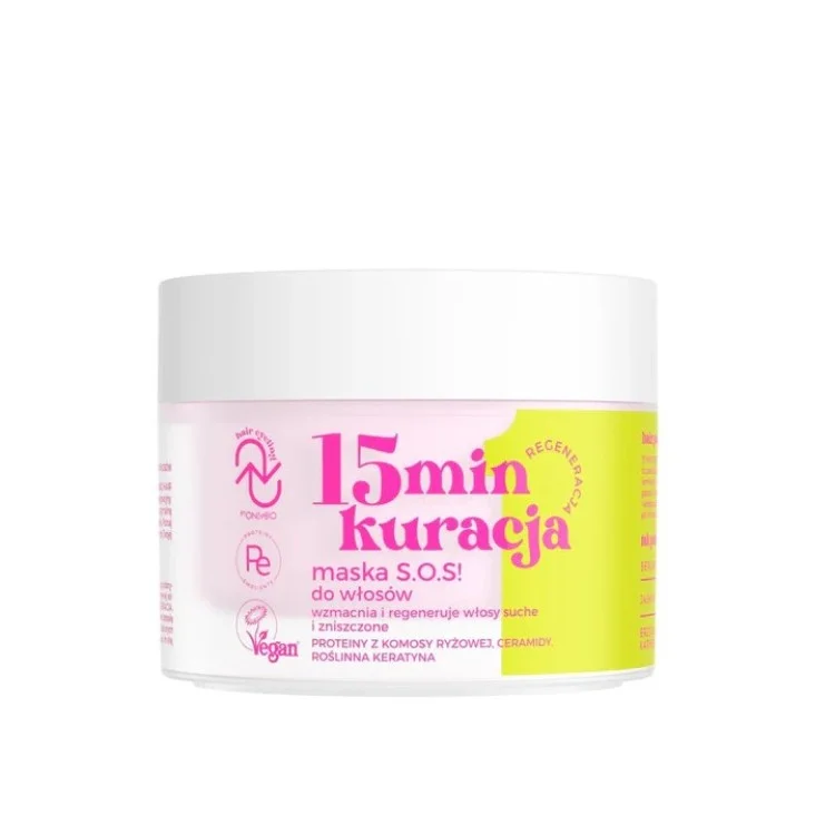 ONLYBIO HAIR CYCLING REGENERACJA 15 minutowa kuracja maska S.O.S! do włosów 280ml ONLYBIO HAIR CYCLING REGENERACJA 15 minutowa kuracja maska S.O.S! do włosów 280ml