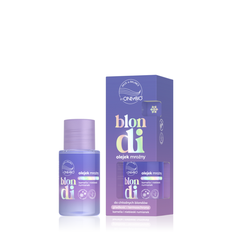 ONLYBIO HAIR IN BALANCE BLONDI Olejek mroźny do chłodnych blondów 20ml ONLYBIO HAIR IN BALANCE BLONDI Olejek mroźny do chłodnych blondów 20ml