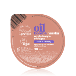 ONLYBIO HAIR IN BALANCE OIL BOMBA wygładzająco-olejująca 30ml ONLYBIO HAIR IN BALANCE OIL BOMBA wygładzająco-olejująca 30ml
