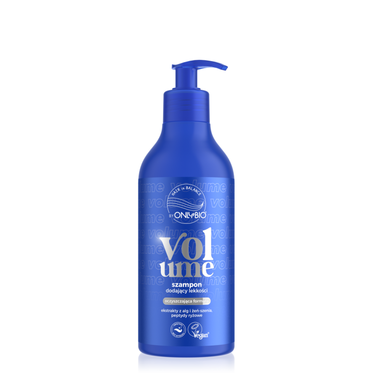 ONLYBIO HAIR IN BALANE VOLUME Szampon dodający lekkości 400ml ONLYBIO HAIR IN BALANE VOLUME Szampon dodający lekkości 400ml