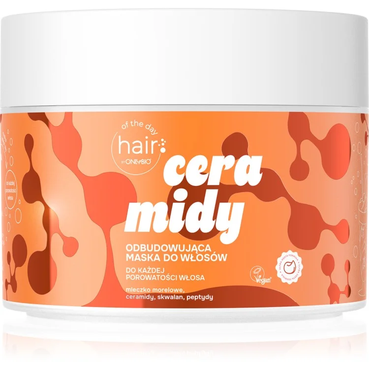OnlyBio HAIR OF THE DAY Ceramidy - Maska odbudowująca do włosów 280ml OnlyBio HAIR OF THE DAY Ceramidy - Maska odbudowująca do włosów 280ml