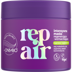 ONLYBIO HAIR IN BALANCE REPAIR Intensywna maska regenerująco-wzmacniająca 280ml