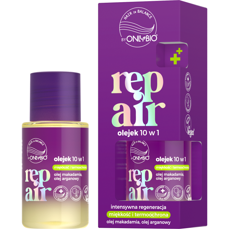 ONLYBIO HAIR IN BALANCE REPAIR Olejek 10w1 20ml