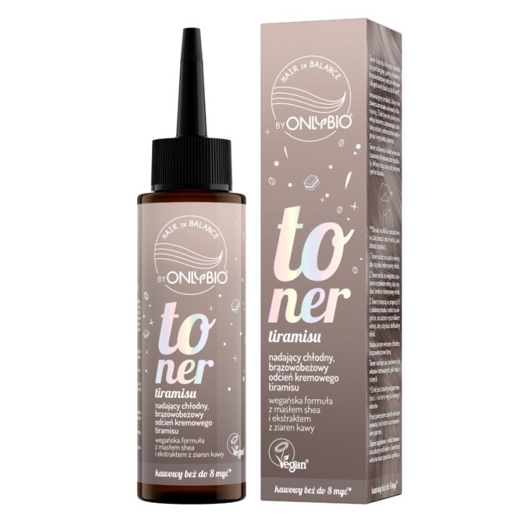 ONLYBIO HAIR IN BALANCE Toner do włosów Tiramisu 100 ml ONLYBIO HAIR IN BALANCE Toner do włosów Tiramisu 100 ml