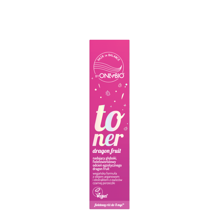 ONLYBIO HAIR IN BALANCE Toner do Włosów Dragon Fruit 100ml
