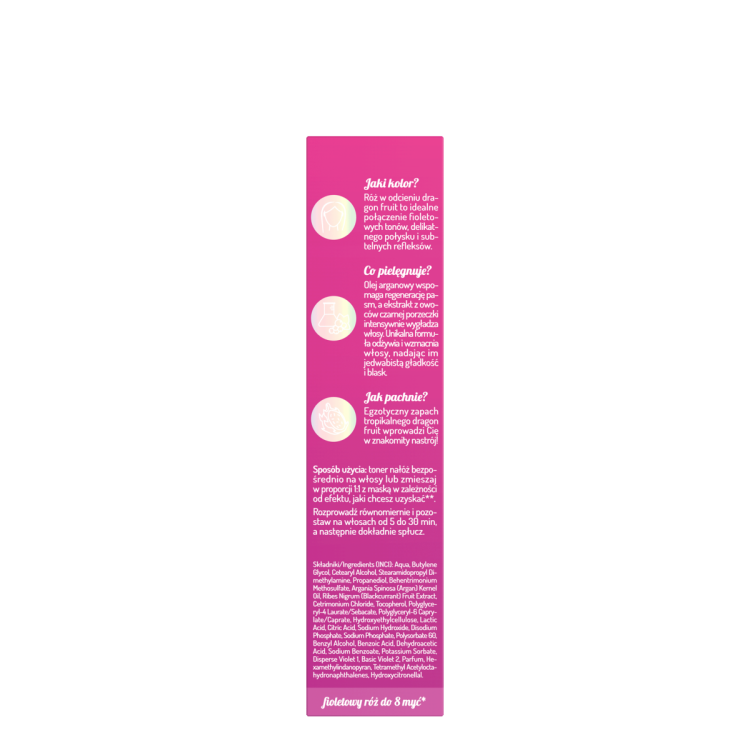 ONLYBIO HAIR IN BALANCE Toner do Włosów Dragon Fruit 100ml