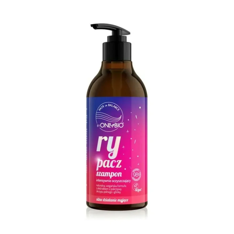 OnlyBio Hair Balance RYPACZ Szampon oczyszczający 400ml OnlyBio Hair Balance RYPACZ Szampon oczyszczający 400ml