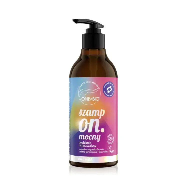 OnlyBio REVERSE HAIR Silnie Oczyszczający Szampon 400ml OnlyBio REVERSE HAIR Silnie Oczyszczający Szampon 400ml