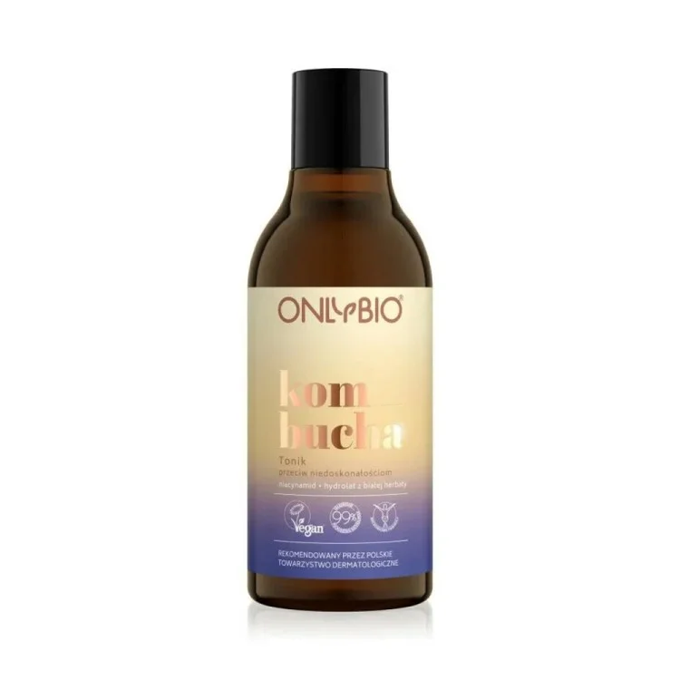 ONLYBIO Kombucha Tonik do twarzy przeciw niedoskonałościom 300 ml ONLYBIO Kombucha Tonik do twarzy przeciw niedoskonałościom 300 ml