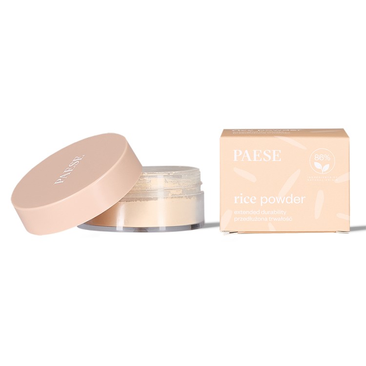 PAESE Puder Sypki Ryżowy Light Beige 10 g